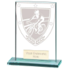 Millennium Cycling Jade Glass Award 80mm