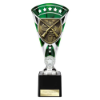 Cobra Star Cup Clay Pigeon Shooting Silver & Green 230mm