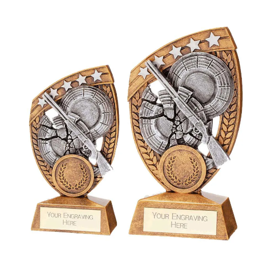 Patriot Clay Pigeon Resin Plaque 120mm