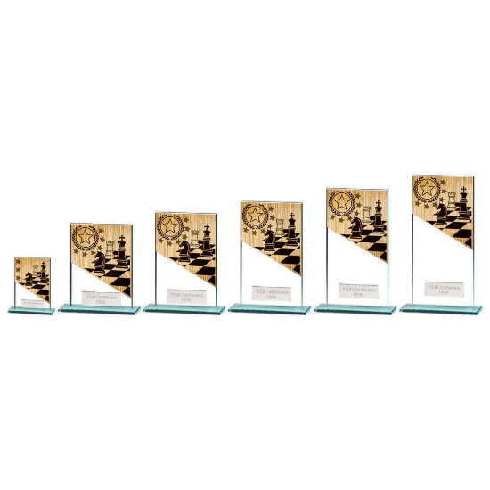 Mustang Chess Jade Glass Award