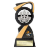 Mania Tower Chess Award Carbon Black & Gold 155mm