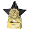 Superstar Music Award Black & Gold 140mm