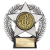 Emperor Star Music Plaque Silver 120mm