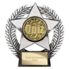 Emperor Star Quiz Plaque Silver 120mm
