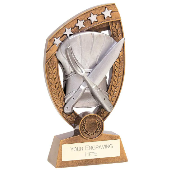 Patriot Culinary Award Antque Silver 180mm