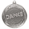 Typhoon Dance Medal Antique Silver 55mm