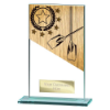 Mustang Rowing Jade Glass Award 140mm