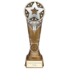 Ikon Tower Achievement Award Antique Silver & Gold 225mm