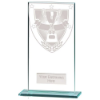 Millennium Achievement Jade Glass Award 160mm