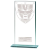 Millennium Achievement Jade Glass Award 180mm