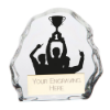 Mystique Achievement Glass Award 90mm