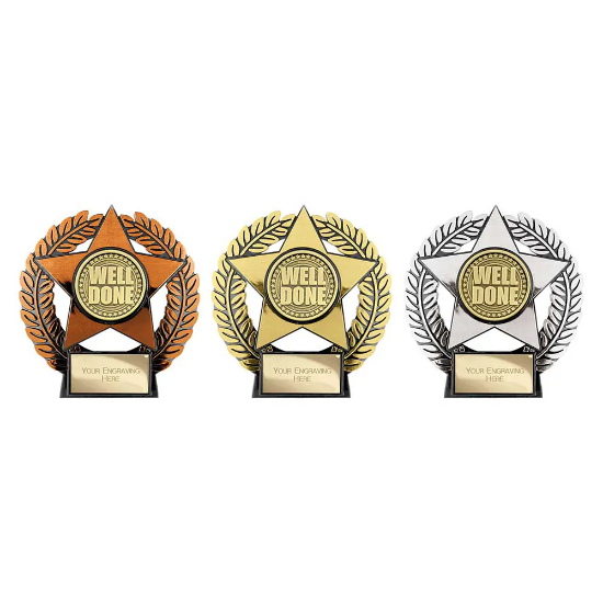 Emperor Star Well Done Plaque