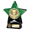 Superstar Sports Day Award Green & Black 140mm
