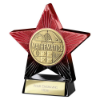 Superstar Maths Award Red & Black 110mm