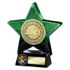 Superstar Dance Award Green & Black 140mm