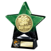 Superstar Happy Birthday Award Green & Black 140mm