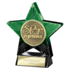 Superstar Star Performer Award Green & Black 110mm
