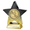 Superstar Art Award Black & Gold 110mm
