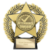 Emperor Star Attendance Plaque Gold 120mm