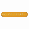 Scholar Bar Badge House Captain Yellow 40mm