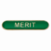 Scholar Bar Badge Merit Green 40mm