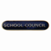 Scholar Bar Badge School Council Blue 40mm