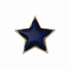 Scholar Pin Badge Star Blue 20mm