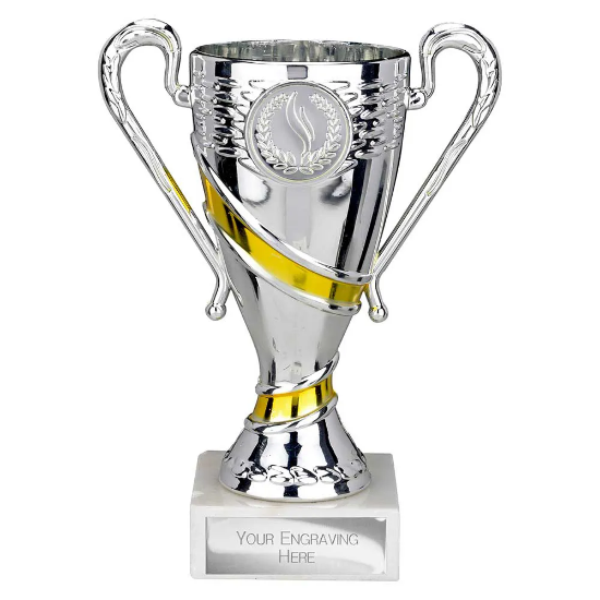 Attrition Trophy Silver and Gold 145mm