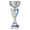 Mystify Cup Silver & Blue 300mm