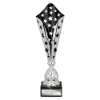 Galaxy Laser Trophy Silver & Black 440mm