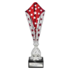 Galaxy Laser Trophy Silver & Red 440mm