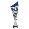 Arrow Laser Trophy Silver & Blue 400mm