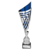Arrow Laser Trophy Silver & Blue 425mm