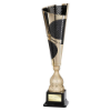 Quest Laser Cut Cup Gold & Black 390mm