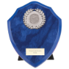 Reward Wreath Shield Azure Blue 175mm