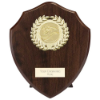 Reward Wreath Shield Mahogany 125mm