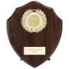 Reward Wreath Shield Mahogany 150mm