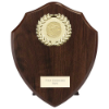 Reward Wreath Shield Mahogany 175mm