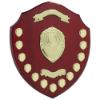 Mountbatten Annual Shield Rosewood & Gold 13yr 405mm