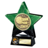 Superstar Thank you Coach Award Green & Black 140mm