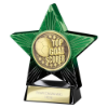 Superstar Top Scorer Award Green & Black 110mm