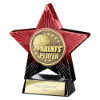 Superstar Parents Player Award Red & Black 110mm