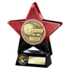 Superstar Player of Match Award Red & Black 140mm