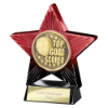 Superstar Top Scorer Award Red & Black 110mm