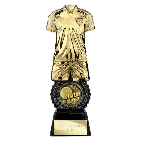 Intensity Football Players Player Award Gold & Carbon Black 260mm