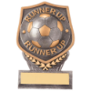 Falcon Football Runner Up Plaque Award 105mm