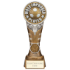 Ikon Tower Most Improved Player Award Antique Silver & Gold 200mm