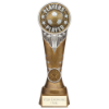 Ikon Tower Players Player Award Antique Silver & Gold 225mm