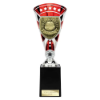 Cobra Star Cup Most Improved Player Silver & Red 255mm