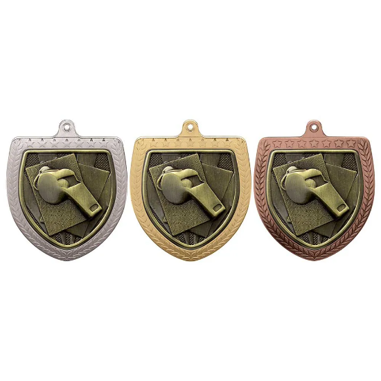Cobra Referee whistle Shield Medal